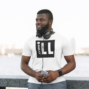 "ILL" Philly TShirts by Black&WhiteClothingCo